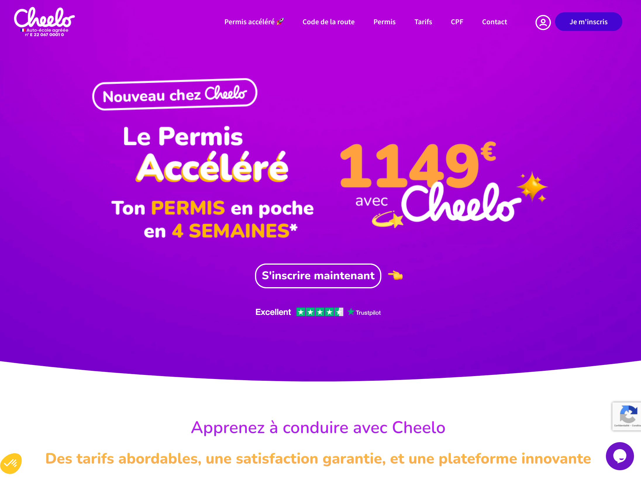 Cheelo - Site web